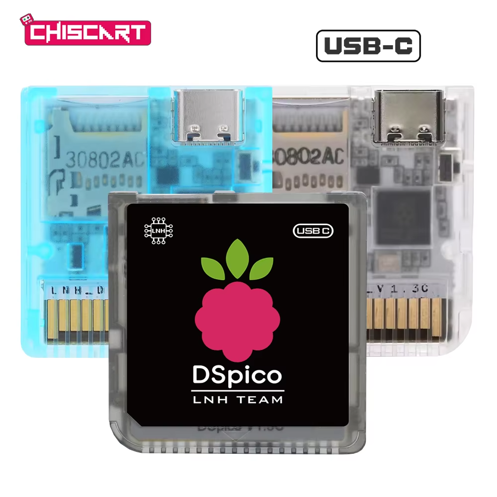 Chiscart DSpico USB C Version Game Cartridge For NDS NDSL DSi 3DS Consoles view 2