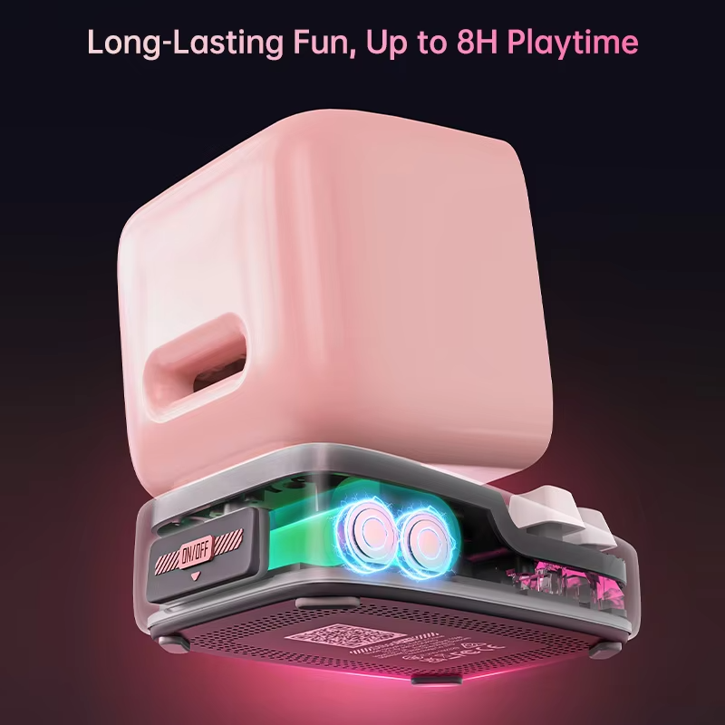 Divoom Ditoo-Pro Retro Pixel Art Bluetooth Portable Speaker Alarm Clock DIY LED Display Board, Cute Gift Home Light Decoration view 4
