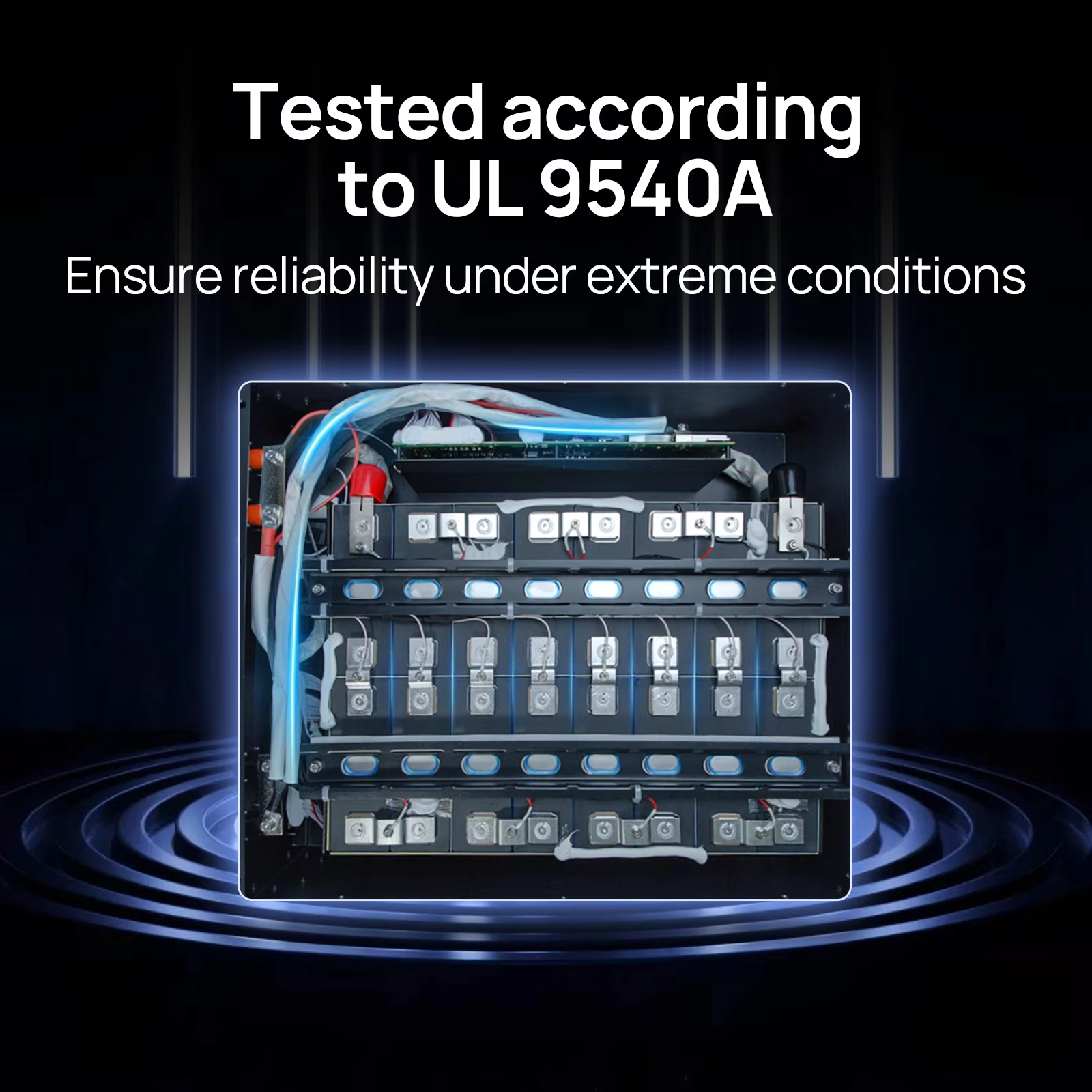 ECO-WORTHY 48V 100Ah LiFePO4 Server Rack Battery view 2