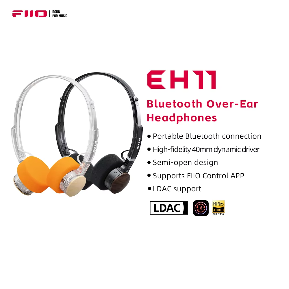 FIIO EH11 On-Ear Bluetooth Headphones view 3