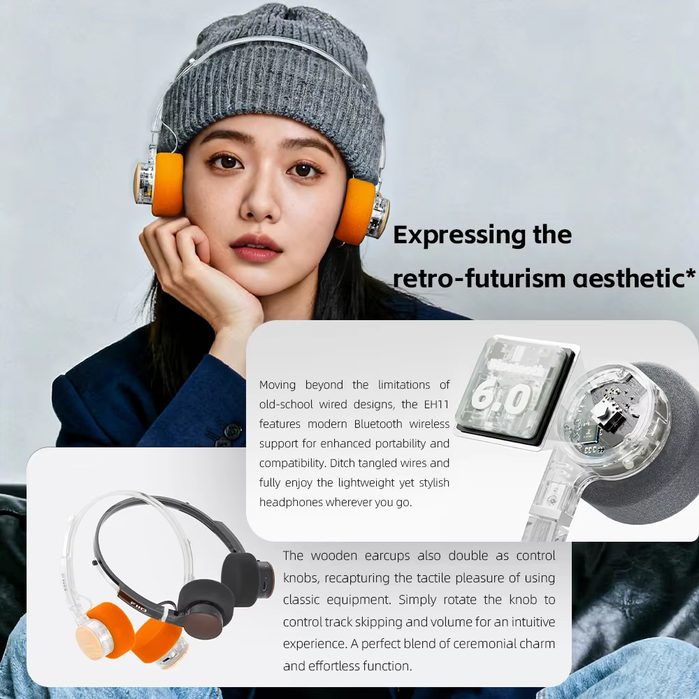 FIIO EH11 On-Ear Bluetooth Headphones view 6