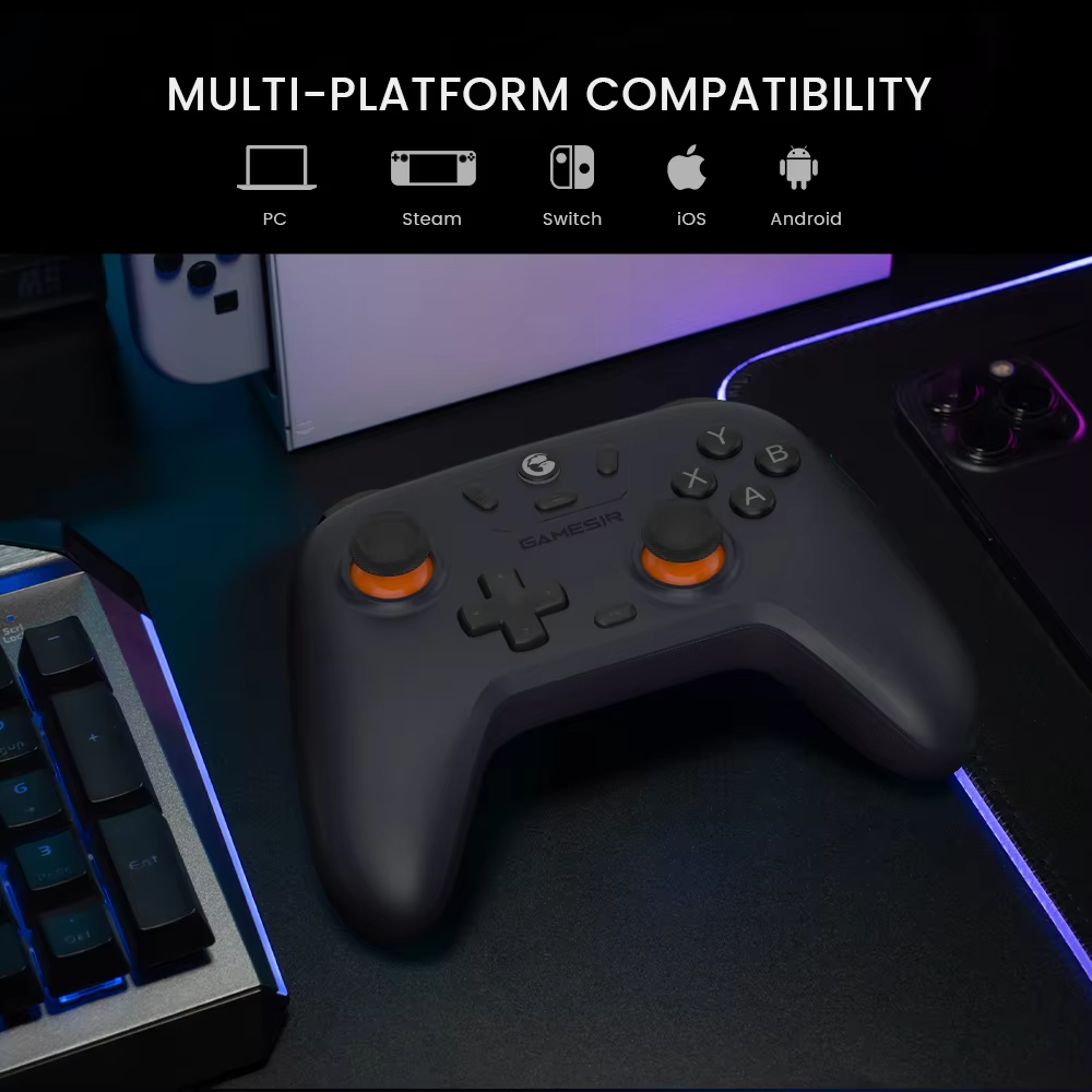 GameSir Nova Lite Switch Controller Gaming Gamepad with Hall Effect for Nintendo Switch iPhone Android Cellphone PC view 5
