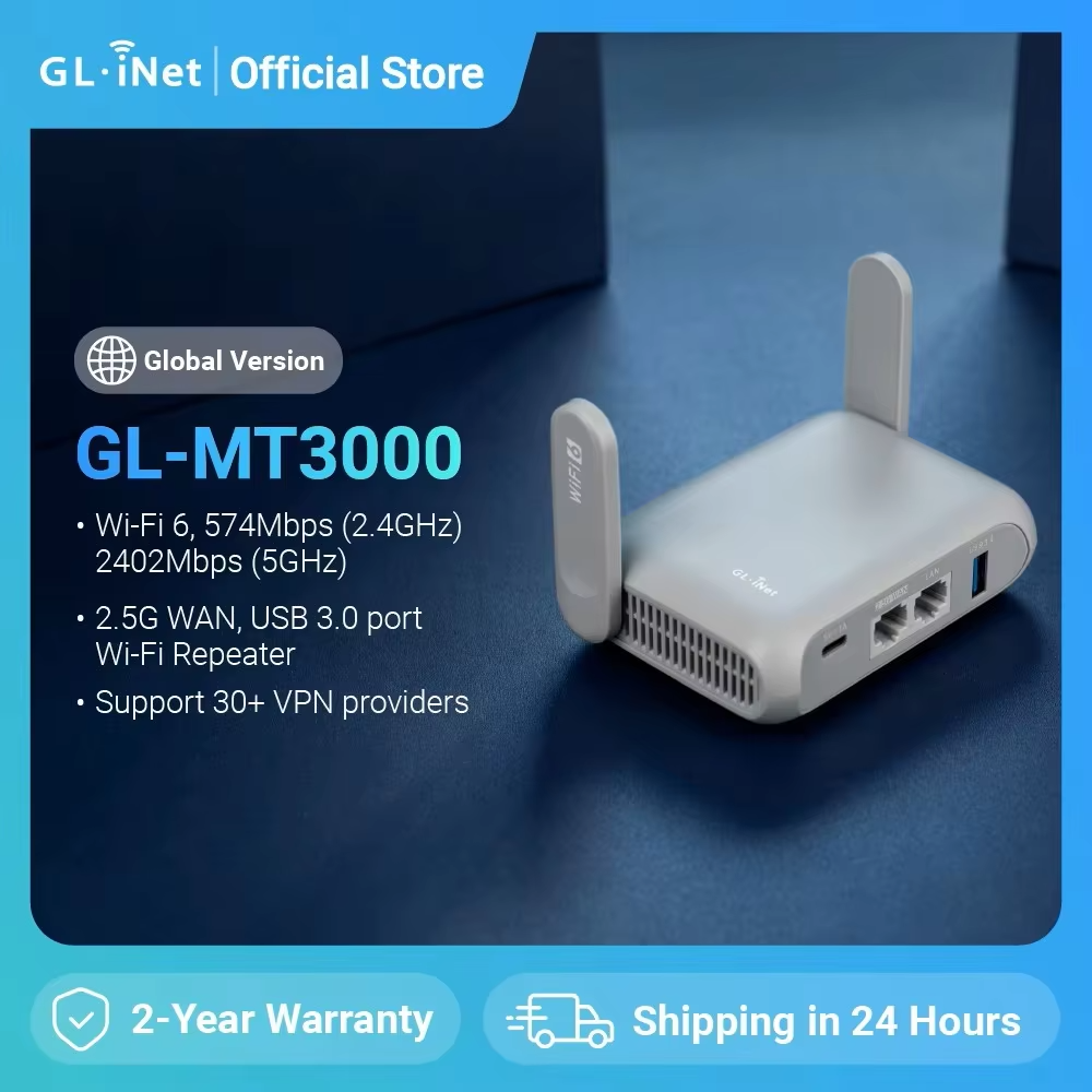 GL.iNet GL-MT3000 (Beryl AX) Travel Router view 6