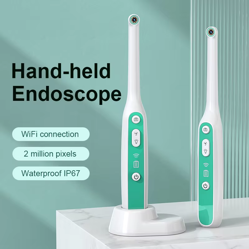 INSKAM Visual Mouth Camera — Wi-Fi Oral Examination Camera, IP67, 1440P