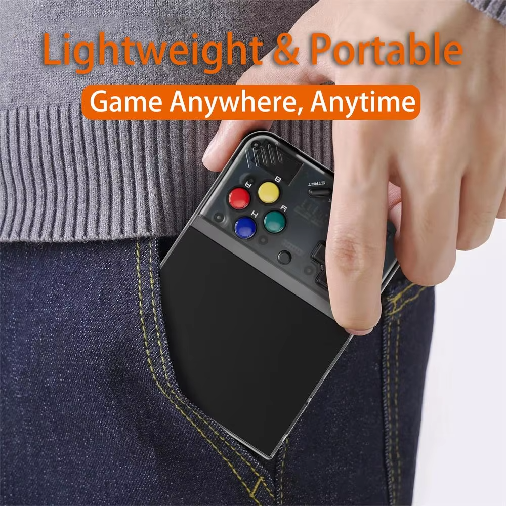 MIYOO Mini Plus Portable Retro Handheld Game Console 3.5-inch IPS HD Screen Children's Gift Linux System Classic Gaming Emulator view 3