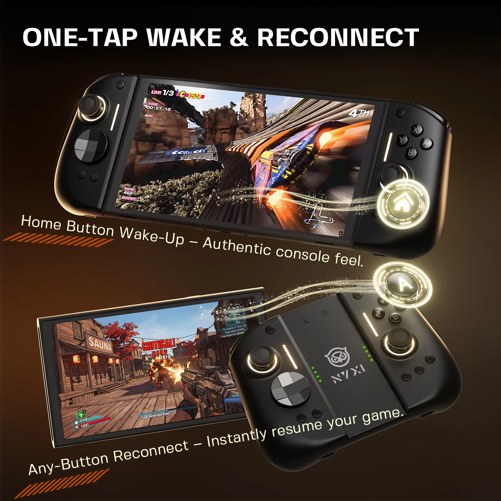 NYXI Hyperion 3 Wireless JoyPad for Switch 2 view 5
