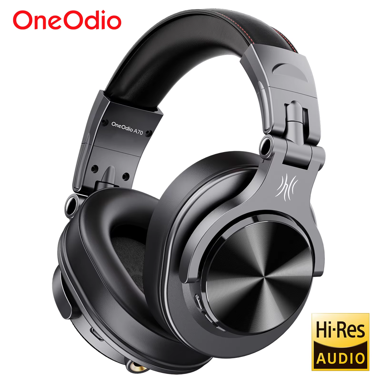 Oneodio Fusion A70 Headphones โ Hi-Res BT, 72H, Over-Ear Studio Monitor view 4