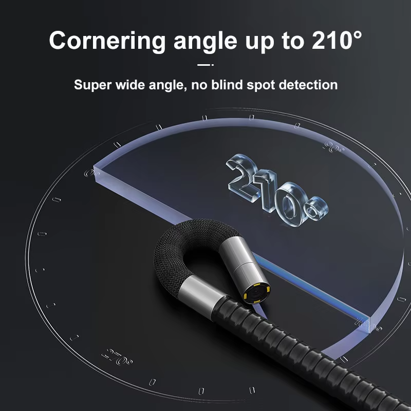 TESLONG TD500 Borescope โ 5.5mm Articulating Inspection Camera, 1080P, 5" IPS Screen view 3