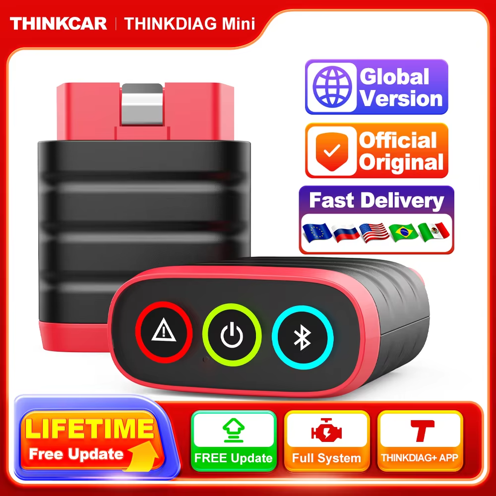 THINKCAR THINKDIAG MINI OBD2 Scanner โ Bluetooth Full-System Diagnostic Tool for Auto view 3