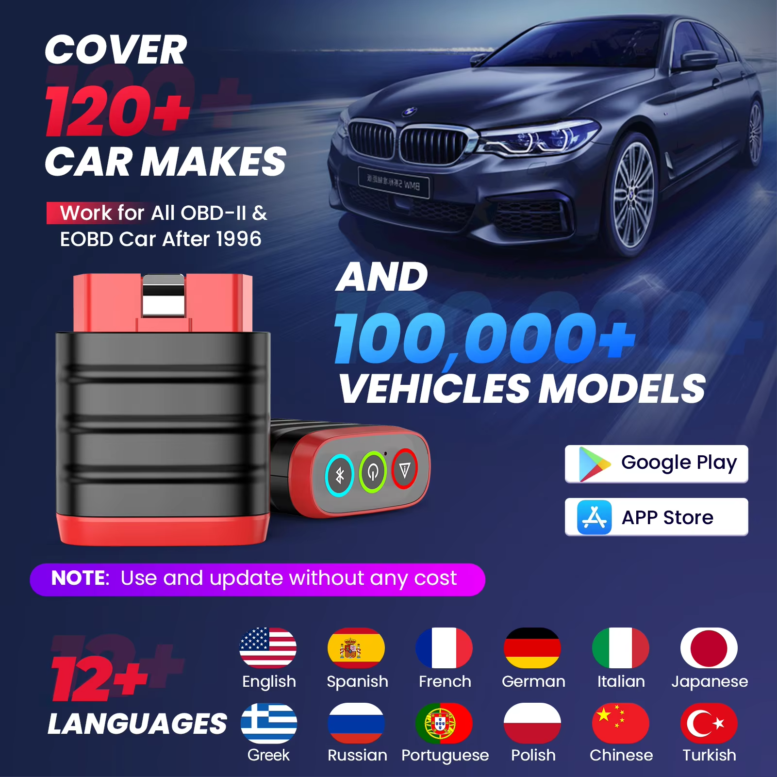 THINKCAR THINKDIAG MINI OBD2 Scanner โ Bluetooth Full-System Diagnostic Tool for Auto view 4