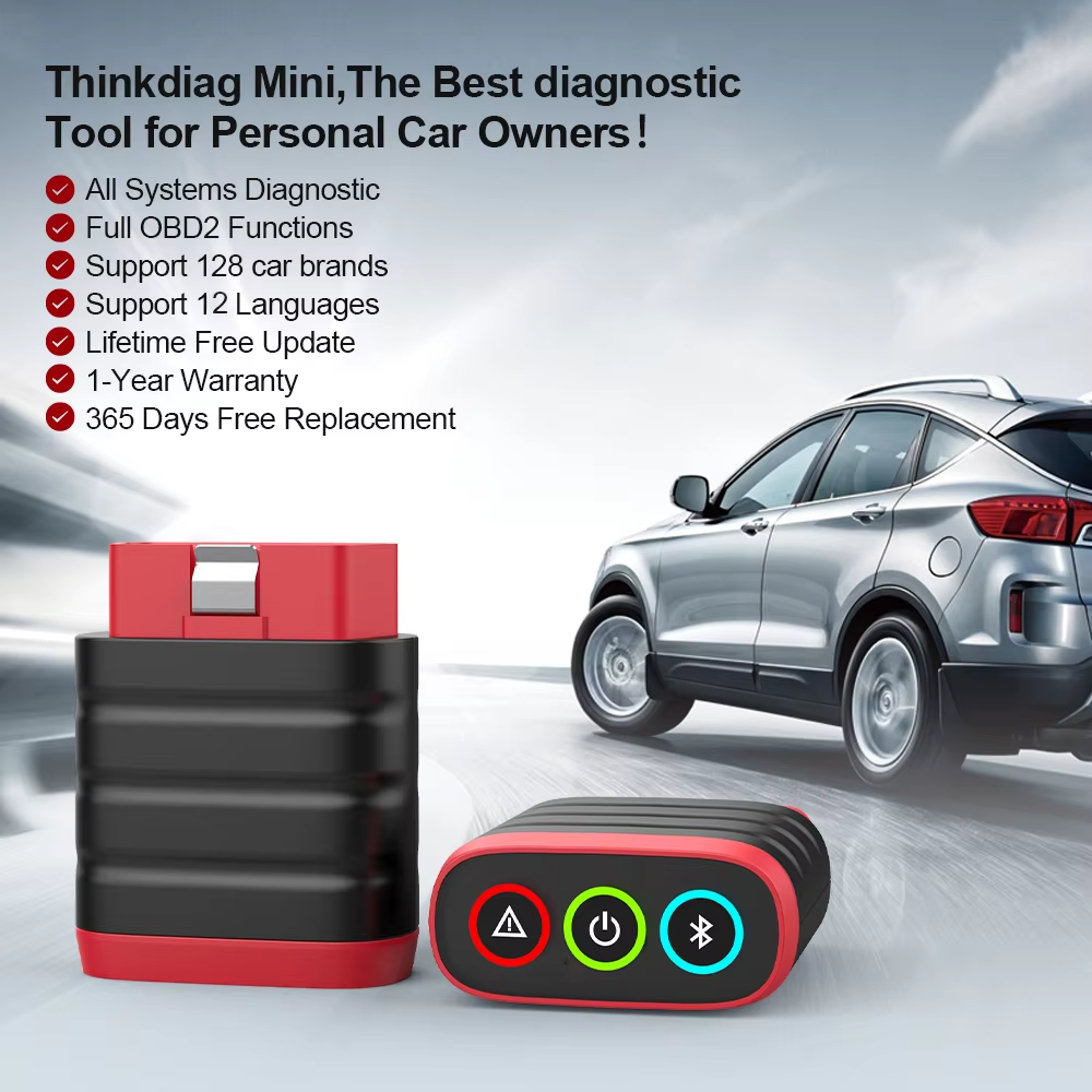 THINKCAR THINKDIAG MINI OBD2 Scanner โ Bluetooth Full-System Diagnostic Tool for Auto view 5